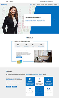 商務(wù)咨詢金融服務(wù)公司模板